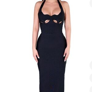 Elegant Black Women's dress